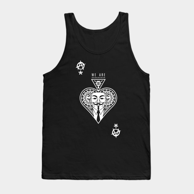 We are anonymous Tank Top by teresacold